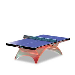 透明彩虹乒乓球台