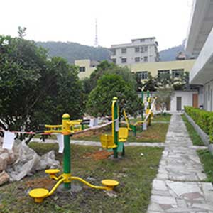 玮利斯员工健身广场